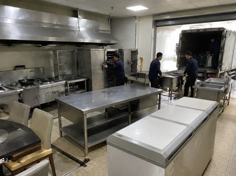 西区酒店宾馆厨房设备整体回收
